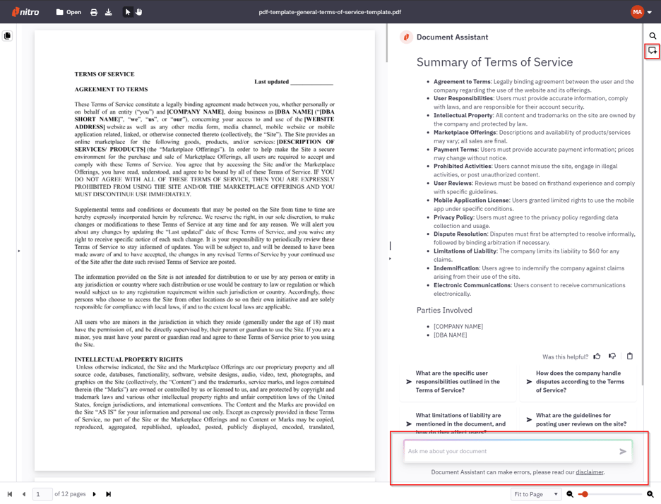 Document Assistant