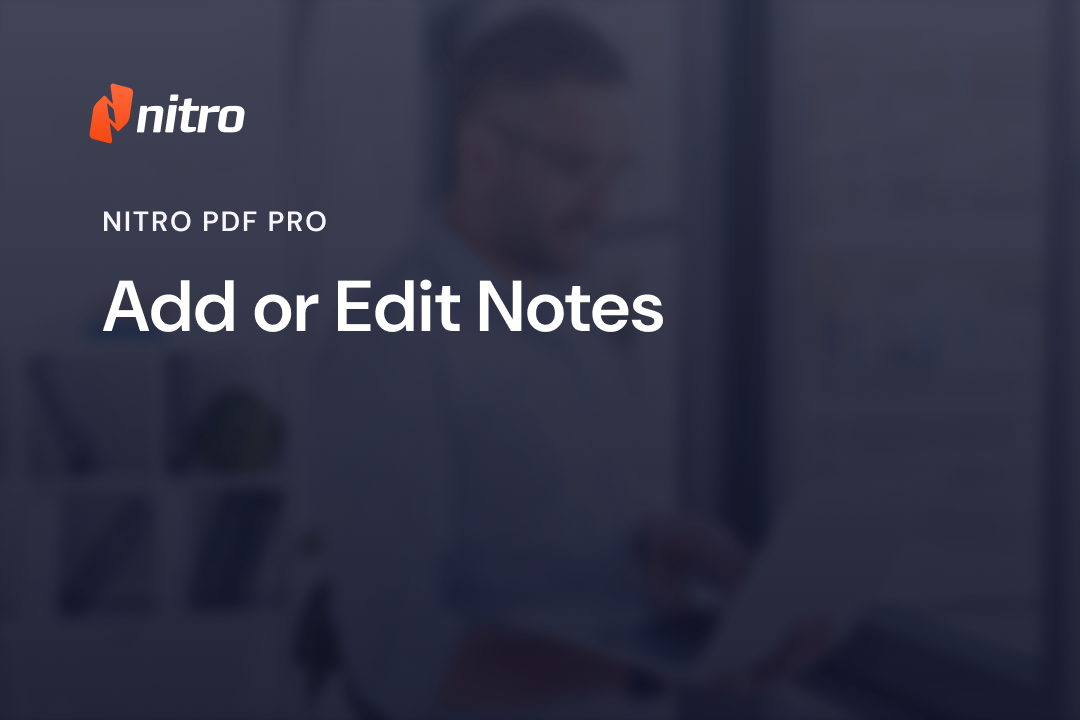 Add or Edit Notes