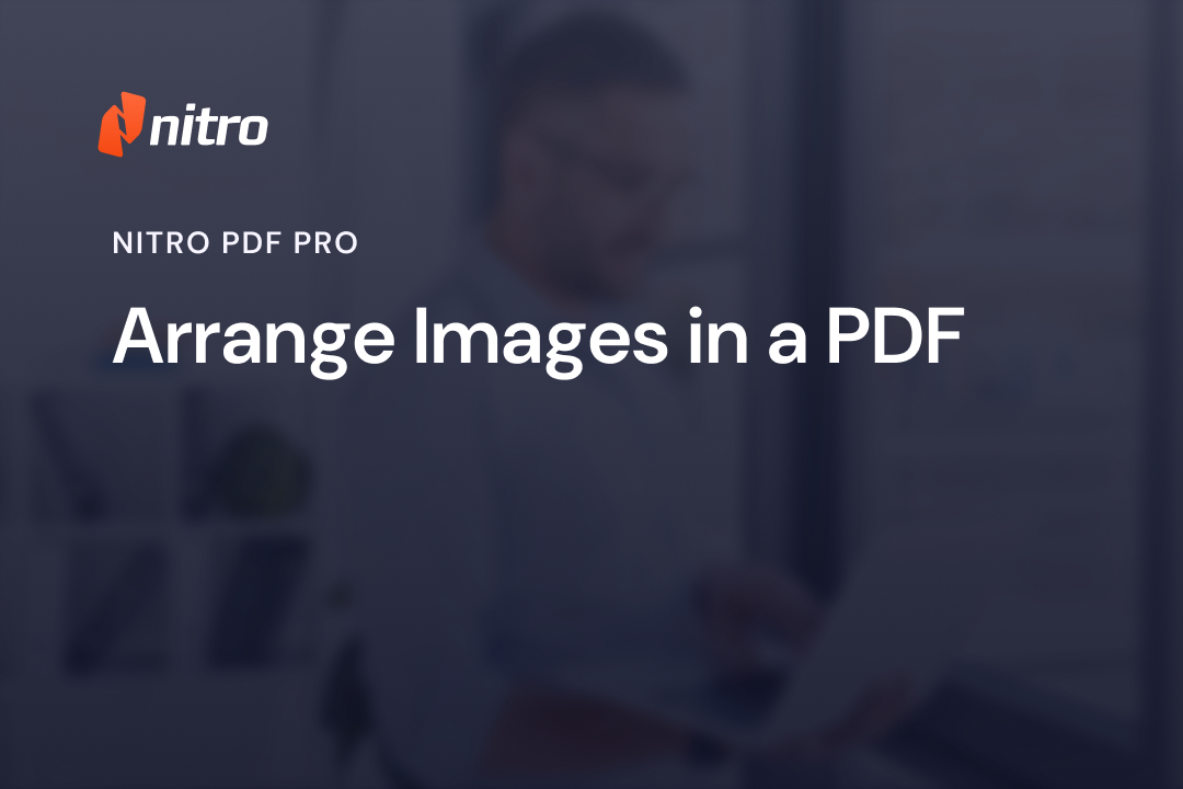 Arrange Images in a PDF