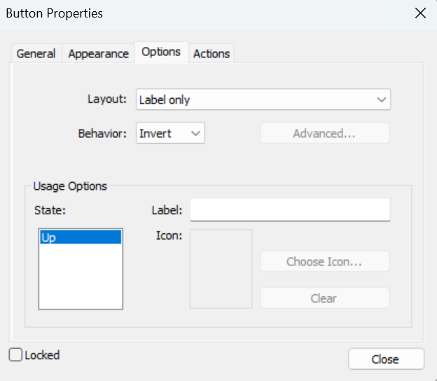 Button Properties