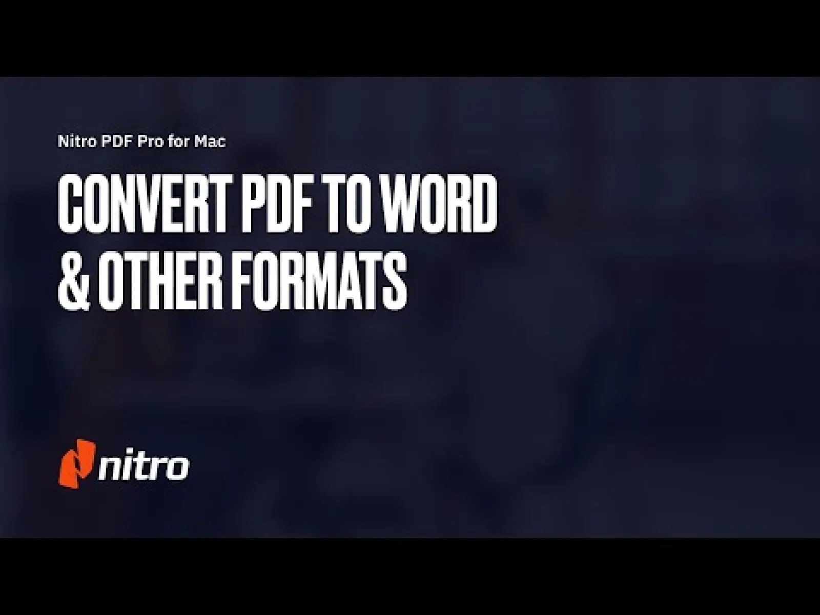 Convert PDF to Microsoft Word and other Office Formats