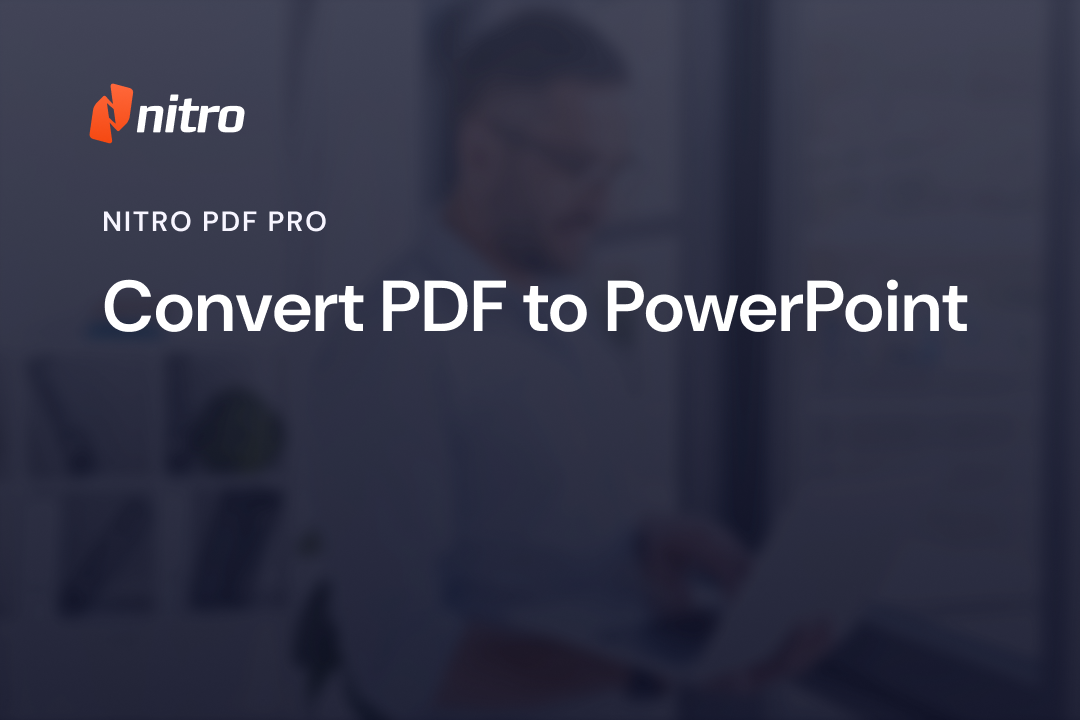 Convert PDF to PowerPoint