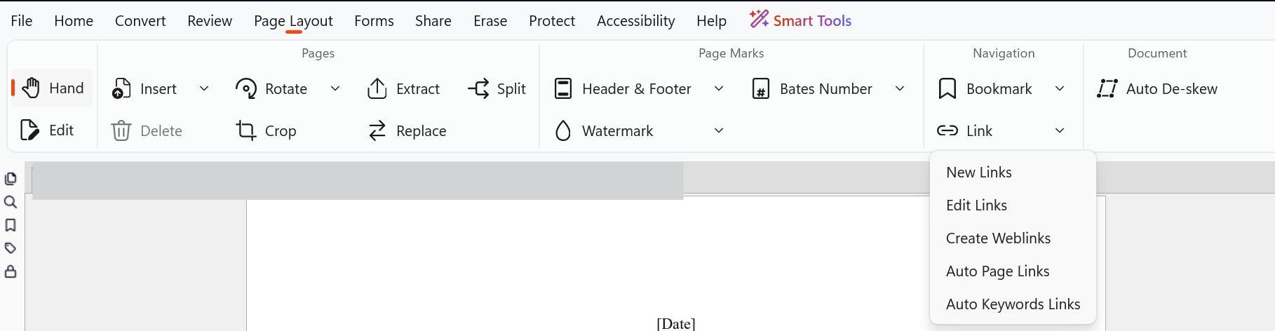 Create New Link
