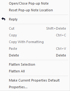 Delete Markup