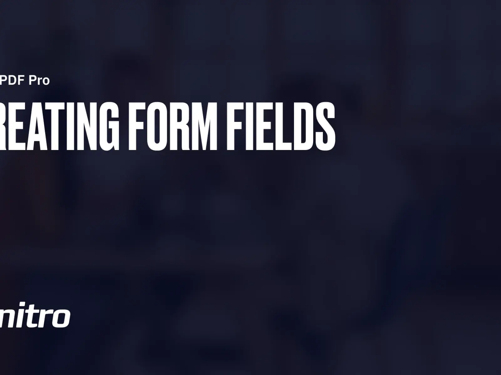 Form Fields 