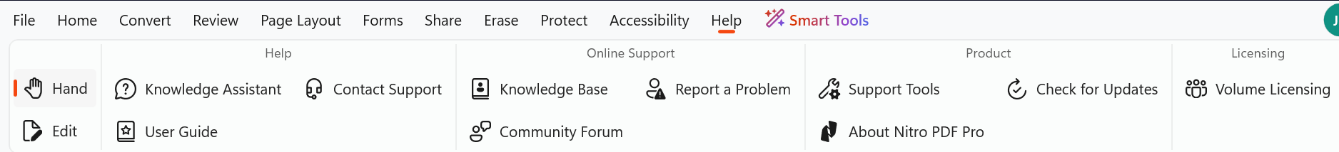 Help Ribbon