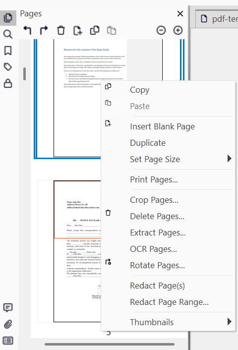 Insert Blank Page