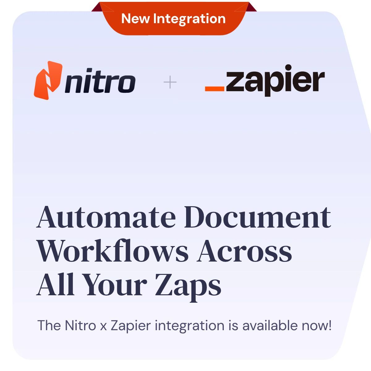 Nitro x Zapier AUTOMATE social media