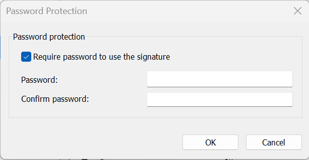 Password Protection
