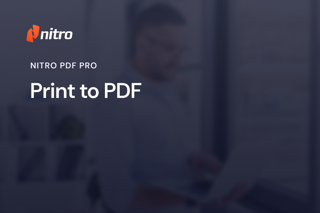 Print to PDF