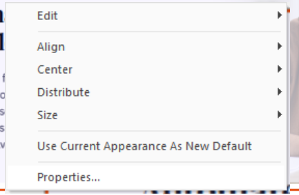 Properties edit multiple field