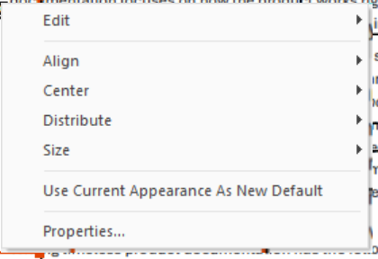 Radio button alignment options