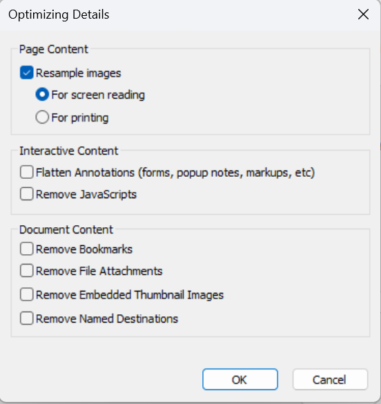 Resample images