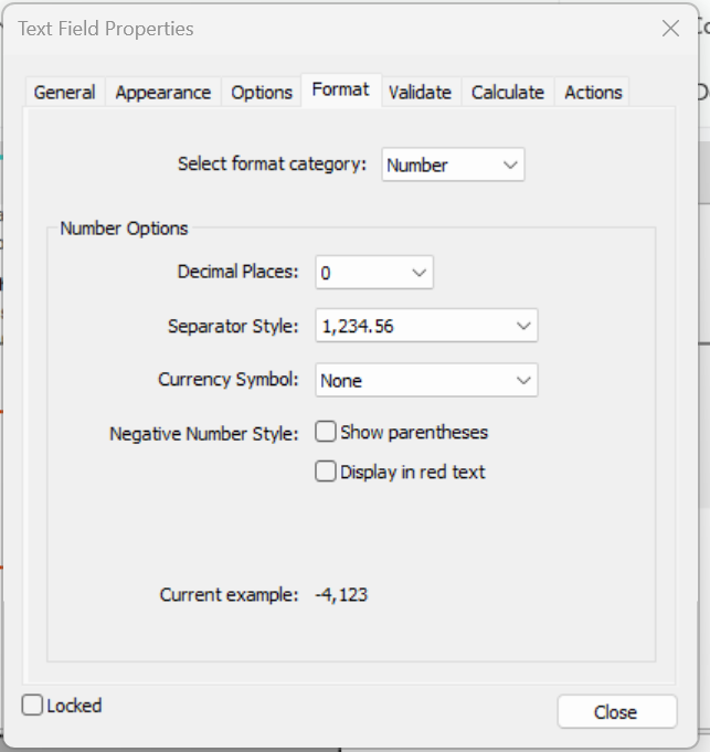 Text Format