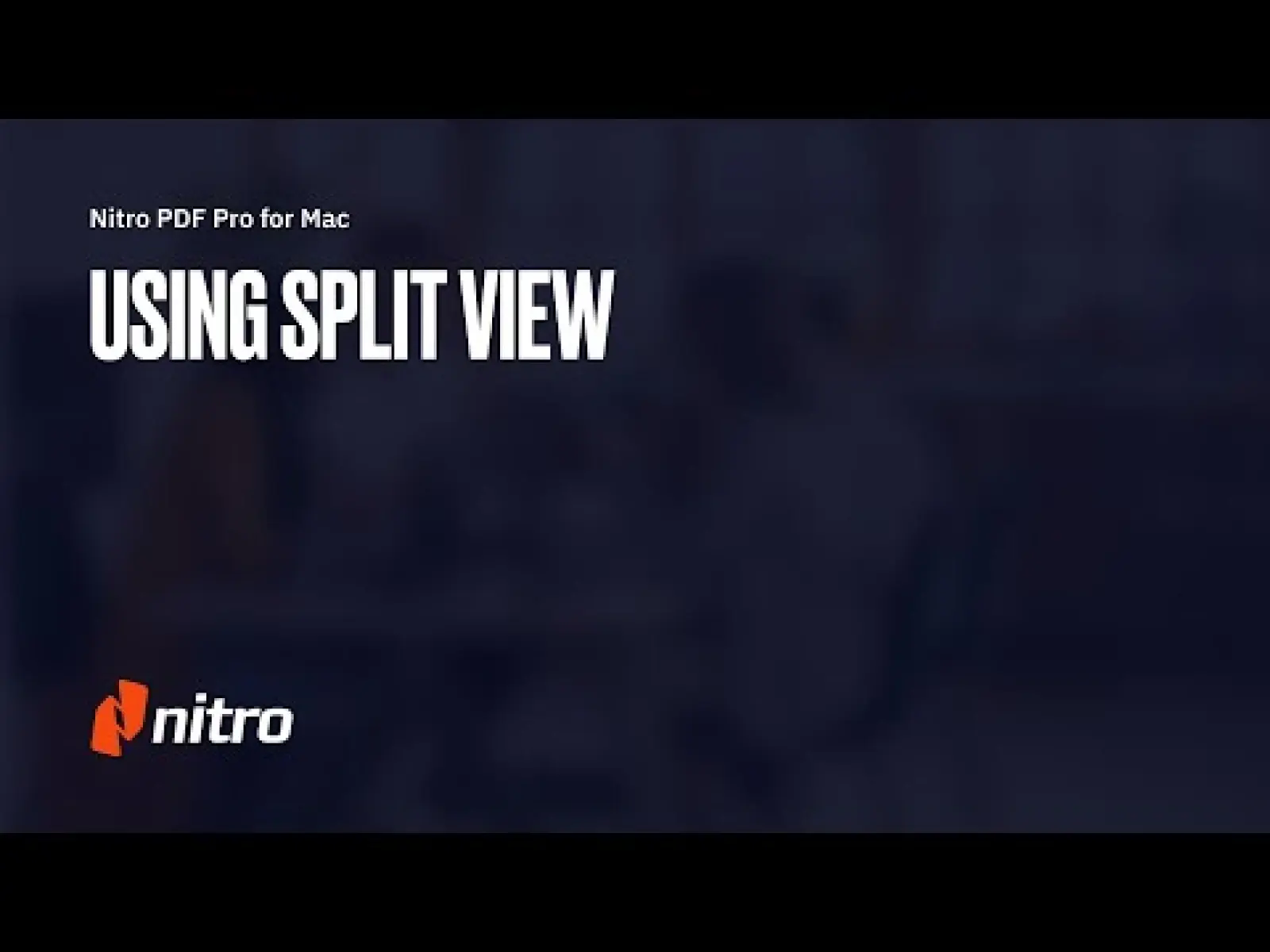 Using Split View 