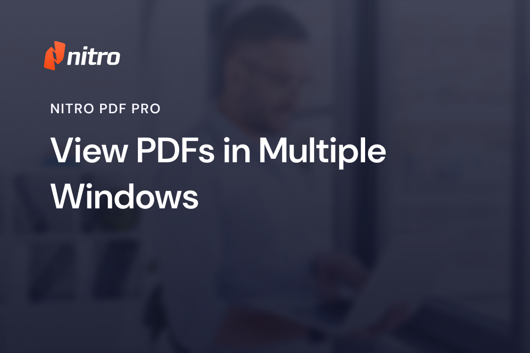View PDFs in Multiple Windows