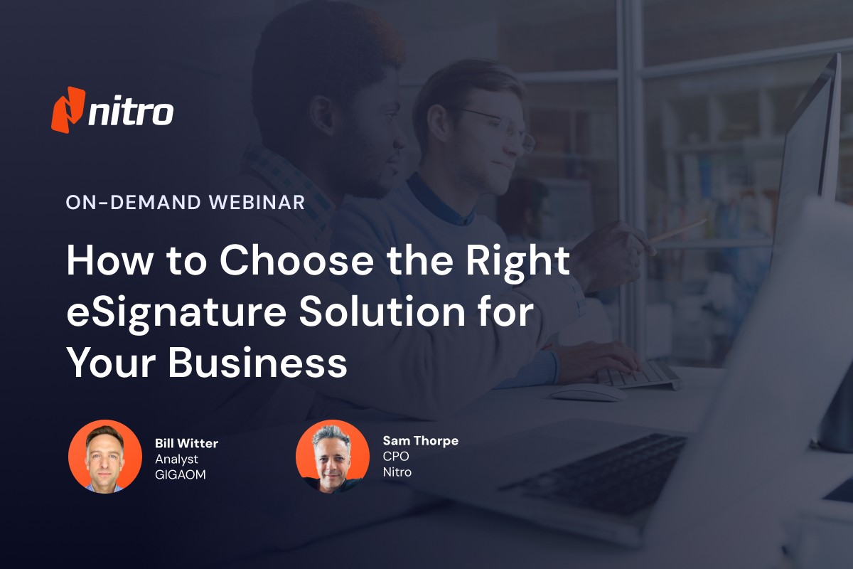 Resource Card-Webinar-How to Choose the Right eSignature Solution for Your Business