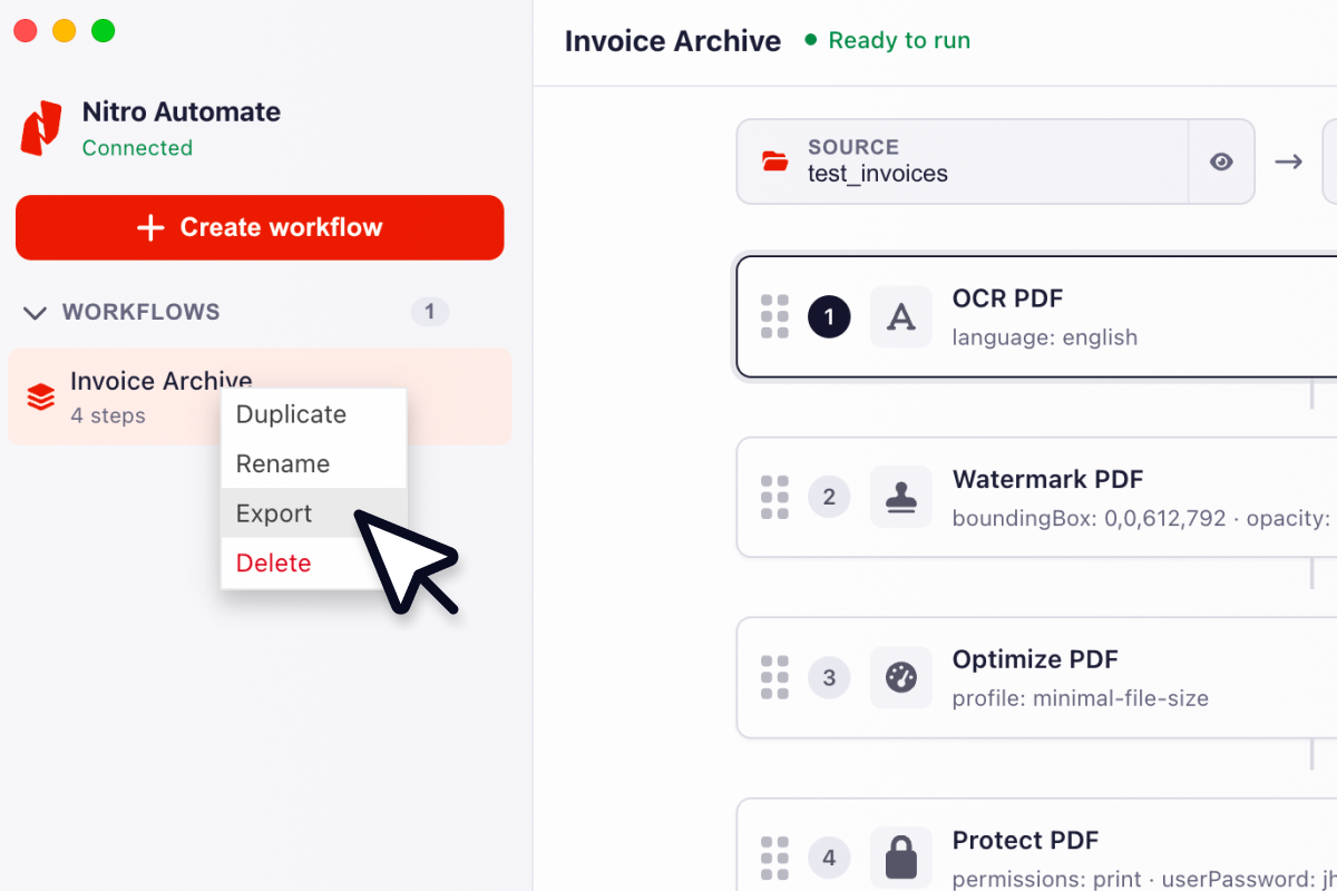 Graphic - Nitro Automate - Workflow 5-1