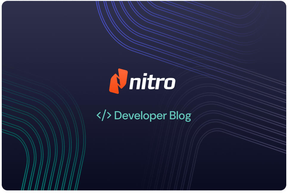 nitro-developer-blog
