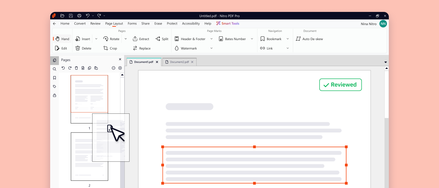 Screenshot Carousel-PDF-Edit and Organize