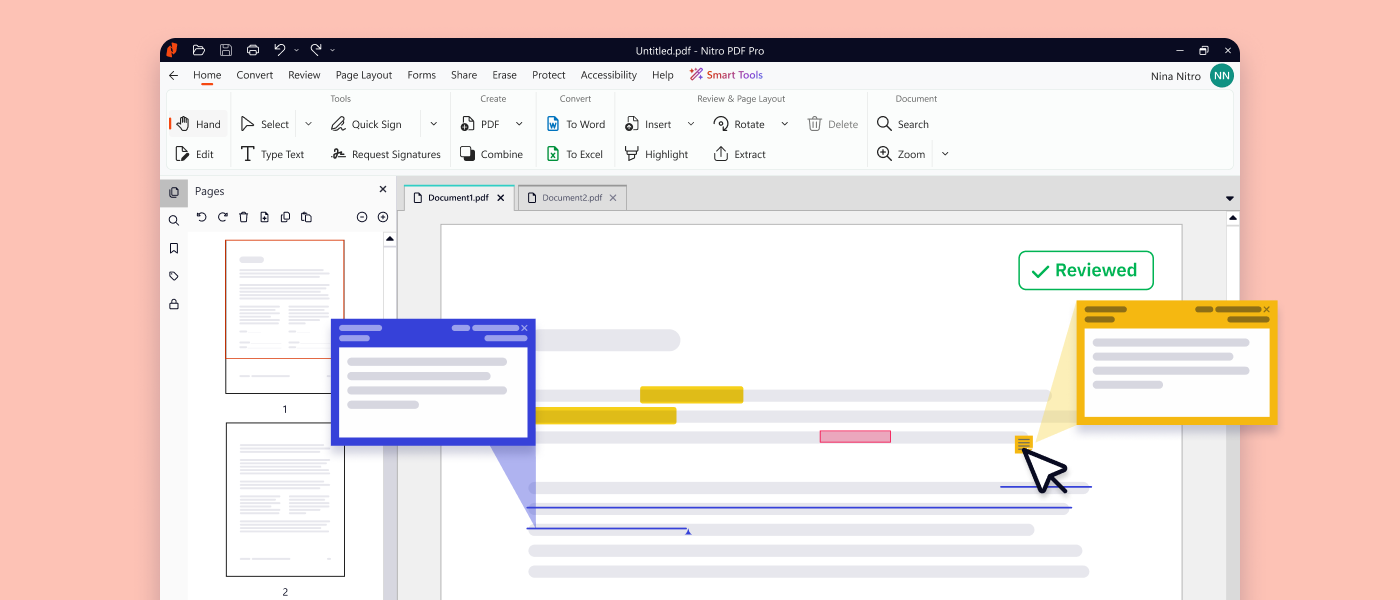 Screenshot Carousel-PDF-Review and Collaborate