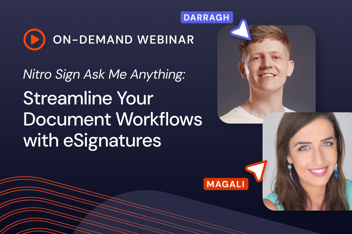 Website Card - On-Demand Webinar - Sign AMA Streamline Your Document Workflows with eSignatures