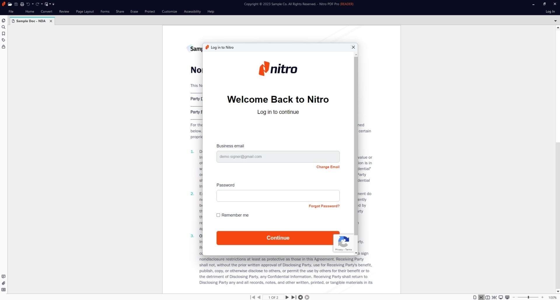 Create a Nitro Account_How to login to your Nitro Sign account_Step 3.jpg