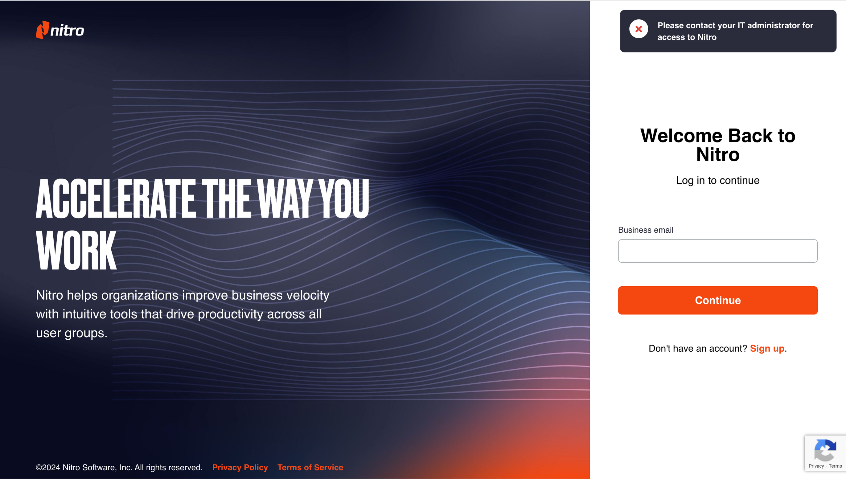 Domain Control Preferences - Invite Only 2