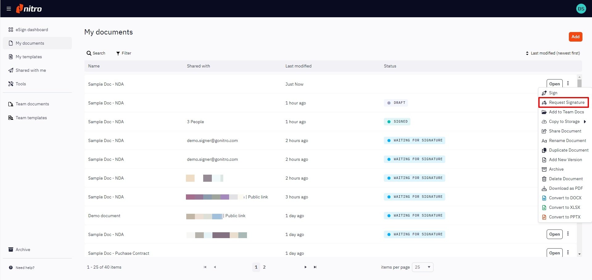 Send an eSignature Request/Send an eSignature Request_Initiate a Signature Request_Step 3.jpg