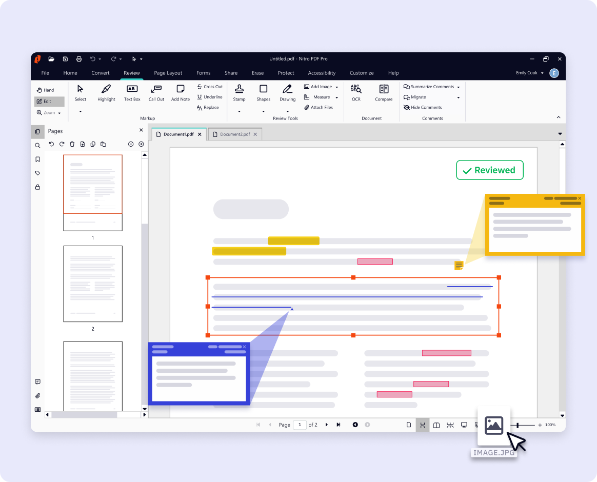 Web - Screenshot - editing pdf